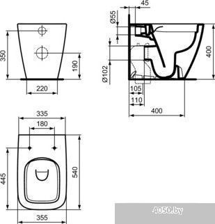 Ideal Standard I.life B T461601+T500301