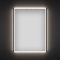 Wellsee Зеркало с фронтальной LED-подсветкой 7 Rays' Spectrum 172201260, 60 х 75 см (с сенсором и ре