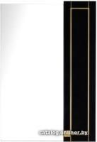 Aquanet Шкаф с зеркалом Честер 60 00186088 (правый, черный/золото)