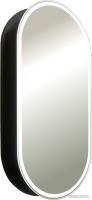 Silver Mirrors Шкаф с зеркалом Soho-Black 500x1000 LED-00002613