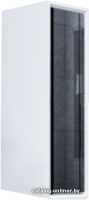 MarkaOne Шкаф-полупенал Seattle 30П У73220 (левый, черный камень)