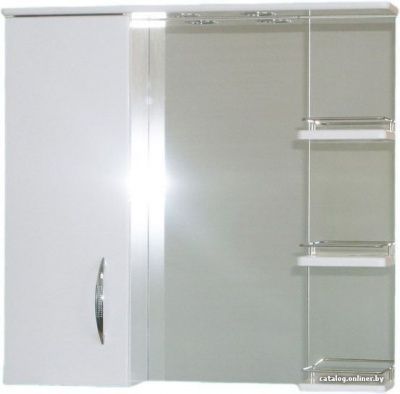СанитаМебель Камелия-12.85 Д2 шкаф с зеркалом левый
