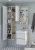 Акватон Шкаф с зеркалом Сканди 45 1A252002SDZ90 (белый/дуб рустикальный)