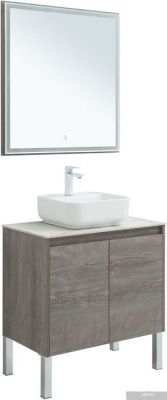 Aquanet Комплект мебели для ванной комнаты Lino 75 00302536