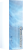MarkaOne Шкаф-полупенал Liriya 25П У73189 (левый, синий мрамор)