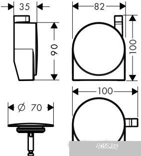 Hansgrohe Exafill S 58117000