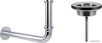 Wellsee Drainage System 182101005 (сифон, выпуск, хром)