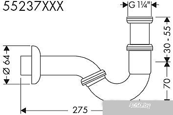 Сифон Hansgrohe 55237000