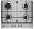 Варочная панель BEKO HIAG 64223 X