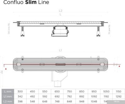 Pestan Confluo Slim Line 750 258738 13100028