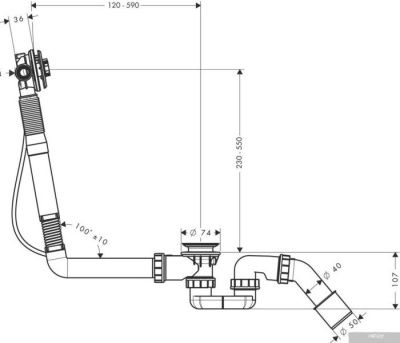 Hansgrohe Exafill S 58116180