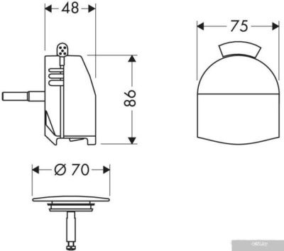 Hansgrohe Exafill 58128000