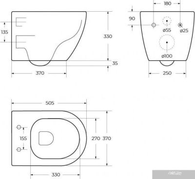 Cezares Stylus CZR-513-TH-R+CZR-2011-SC