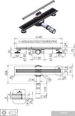 Roxen Chrome Slim 91060-70