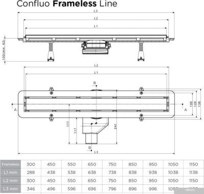 Pestan Confluo Frameless Line 550 273566 13701319