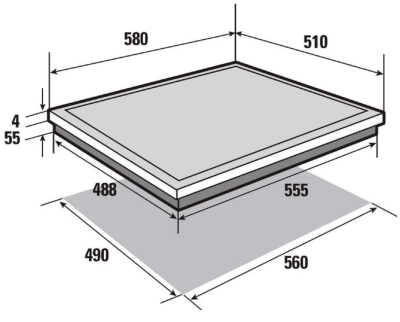 Варочная панель Brandt BPI6449B