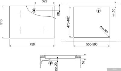 Smeg SI2741D