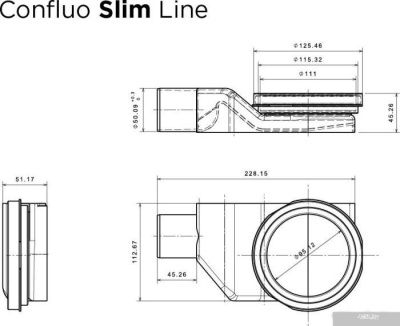 Pestan Confluo Slim Line 750 258738 13100028