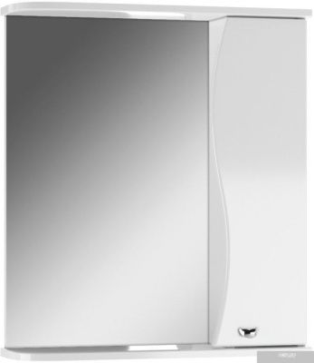 Айсберг Шкаф с зеркалом Волна 60 (правый)
