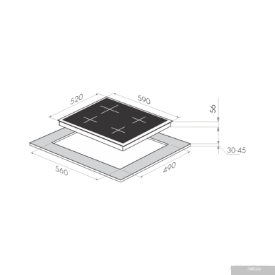 MAUNFELD MVI59.4HZ.2BT-WH