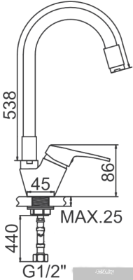 Ledeme L4153-1 (хром/красный)