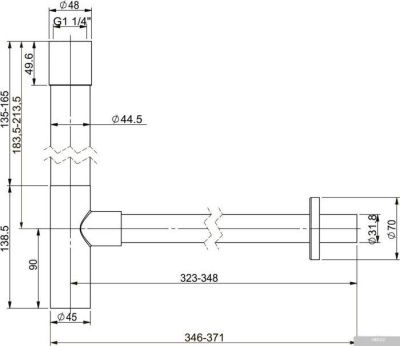 Wellsee Drainage System 182117000 (розовое золото)